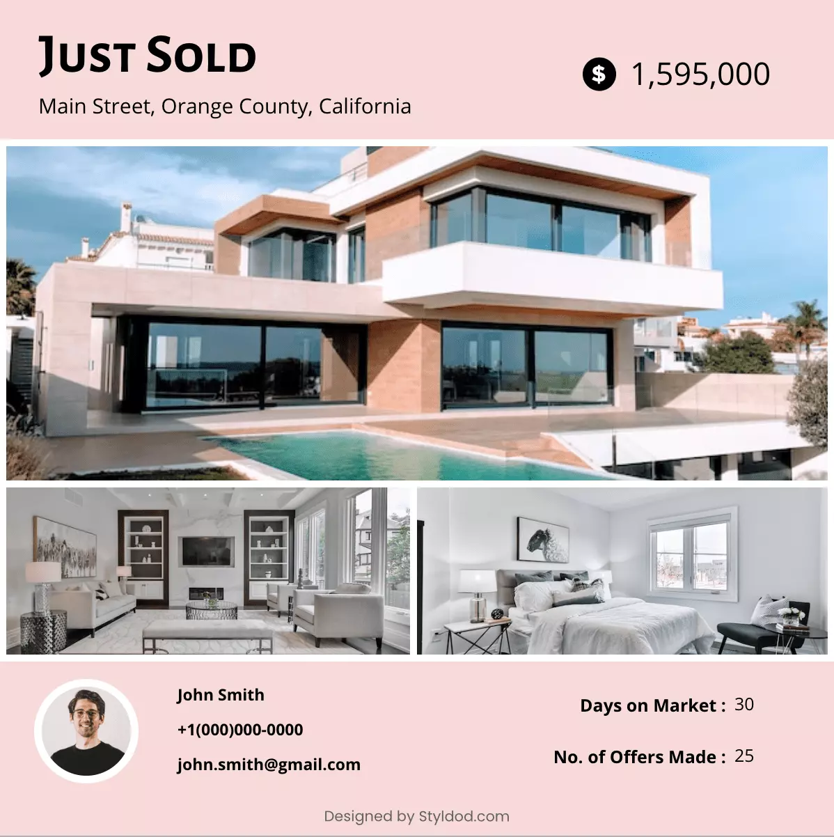 Just Sold 6 flyer template