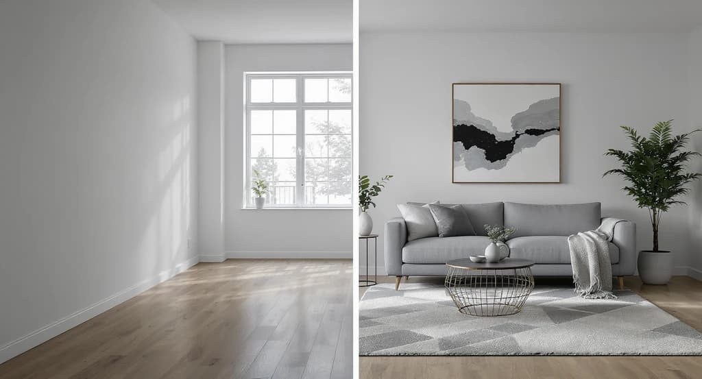 Virtual Staging vs Empty Room Photos: What Sells Faster?