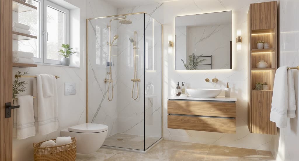 10 Expert-Approved Ideas for a Luxurious Small Bathroom (That Look Real, Not AI-Generated)
